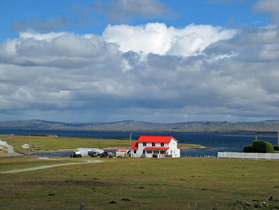 Farm auf den Falkland Inseln