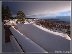 Winter am Bryce Canyon