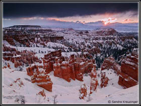 Winter am Bryce Canyon