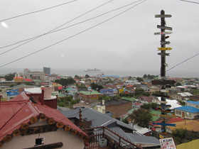 Punta Arenas im Regen